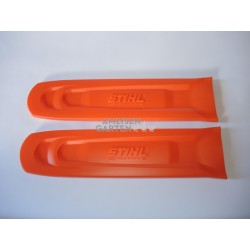 2x Stihl Schwertschutz Kettenschutz für Schwerter 40 - 45 cm Schnittlänge