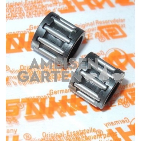 2x Stihl Nadellager Nadelkranz Nadelkäfig MS 340-390 028 - 044 FS 20 - 500