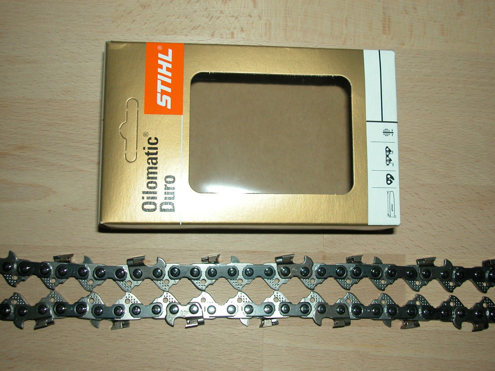 Hartmetall Sägekette passend für Stihl MS 650  105 cm 3/8" 135 TG 1,6 mm carbide 