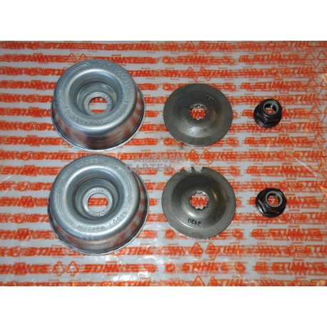 2x Stihl Freischneider Motorsense Befestigungssatz FS für Messer M12 TYP1