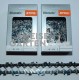 2x Stihl RM Saw Chain 45 cm 1,5 mm 3/8" SEMI CHISEL 68 Drive Links