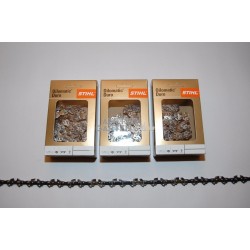 3x Stihl Sägekette 40 cm 1,3 3/8"P Picco Duro 54 x TG Hartmetall