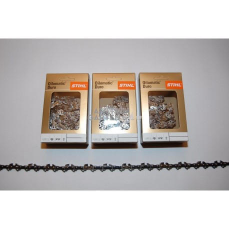 3x Stihl Saw Chain 40 cm 1,3 3/8"P Picco Duro 54 x TG Carbide-Tipped