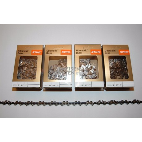 4x Stihl Saw Chain 40 cm 1,3 3/8"P Picco Duro 54 x TG Carbide-Tipped