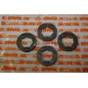 Stihl 4x Ritzel Ringkettenrad 404" 7Z MS640 MS650 MS660 MS661 MS780 MS880