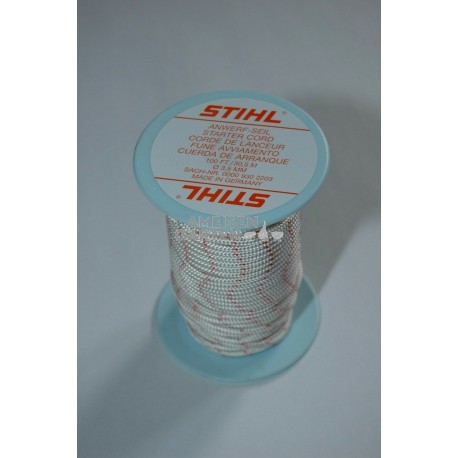 Stihl 3,5 mm Starterseil Anwerfseil 30,5m Rolle 3,5 mm