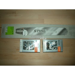 Stihl Schiene Schwert 20" 50 cm 1,6 325" Führungsschiene + 2 RM Ketten