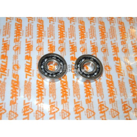 95030030242 2x Kugellager an Kurbelwelle passend für Stihl HT70 HT75 