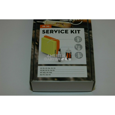 Stihl Service Kit Luftfilter Zündkerze Benzinfilter FC111 HT102 HT103 KM91 KM111 FS89 FS91 FS111 FC91 FC96 (Nr. 30)