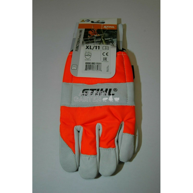 Stihl FUNCTION PROTECT Handschuhe Lederbesatz + Schnittschutz Gr
