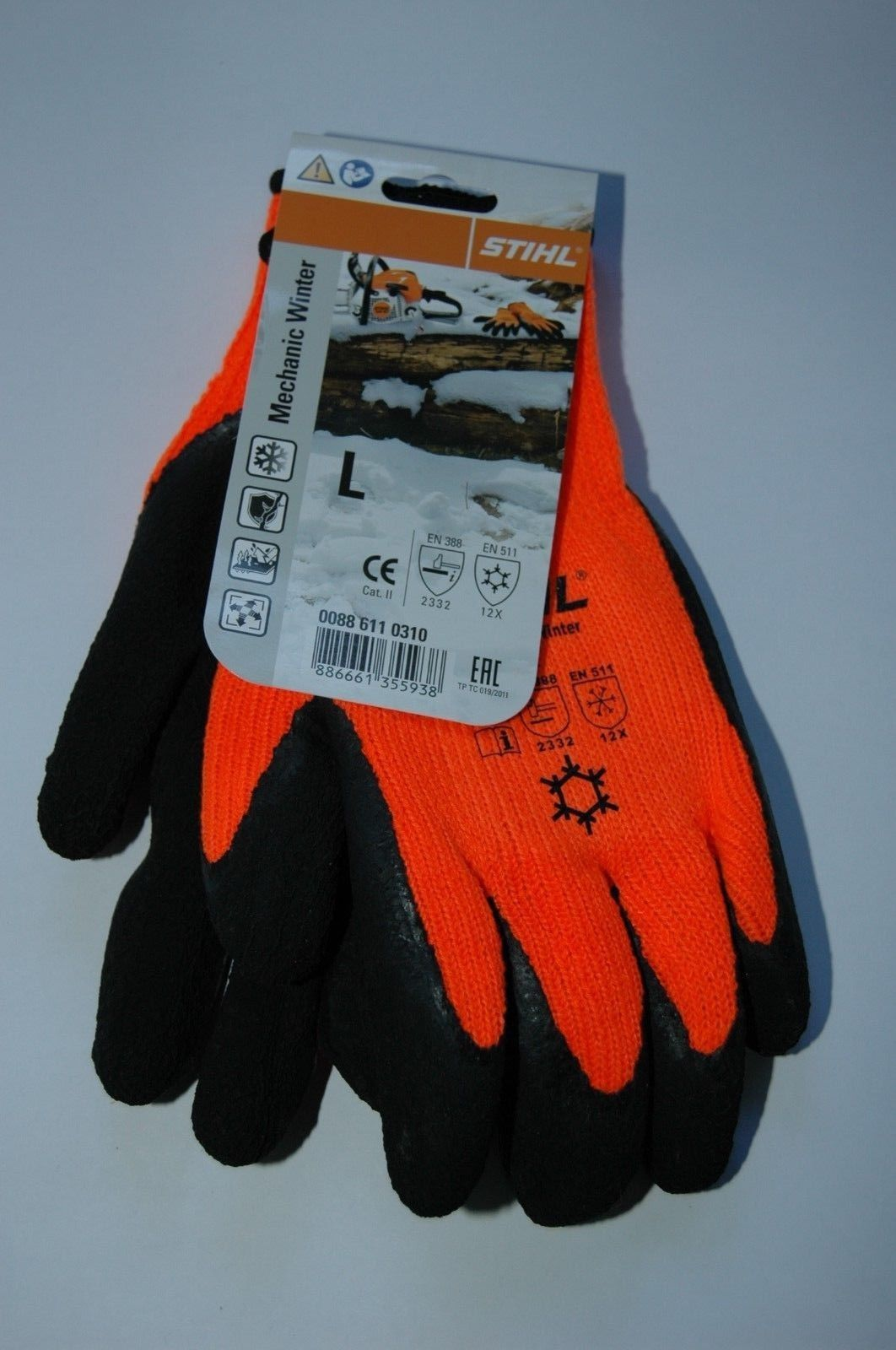 Stihl Handschuhe MECHANIC WINTER - FUNCTION THERMOGRIP Gr S