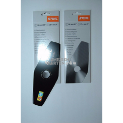 2x Stihl Messer Grasschneideblatt GSB 230 mm 25,4 mm Bohrung