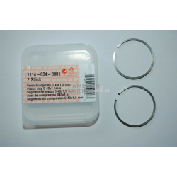 2x Stihl 40mm Kolbenringe 020 MS200T FR450 FR480 MC200