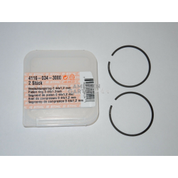 2x Original Stihl 44 x 1,2 mm Kolbenringe FS 360 500 FS360 FS500