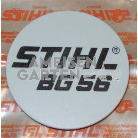 4241 Stihl Typenschild Blasgerät BG 56 BG56