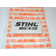 1128 Stihl Typenschild Motorsäge MS440 MS 440