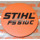 4148 Stihl Typenschild Freischneider FS510C FS 510 C