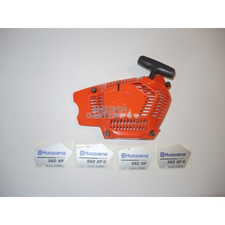 Husqvarna Starter Startergehäuse komplett 560 562 XP XPG mit Typenschild