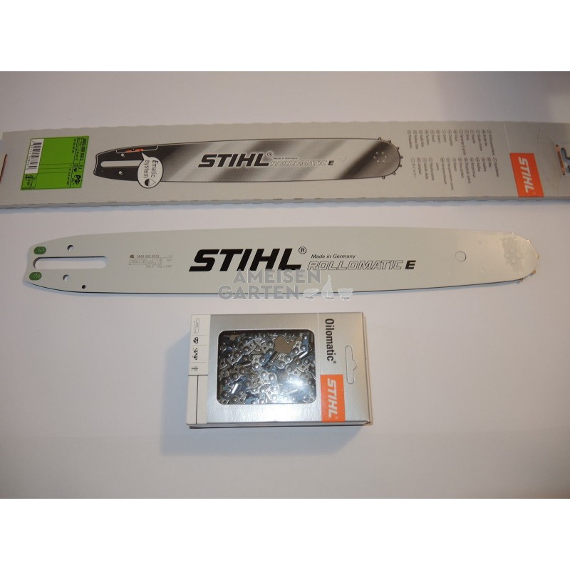 Stihl Guide Bar 16 40 cm 1,3 mm 3/8P 024 026 MS 240 260 with / without  Chains - AMEISENGARTEN