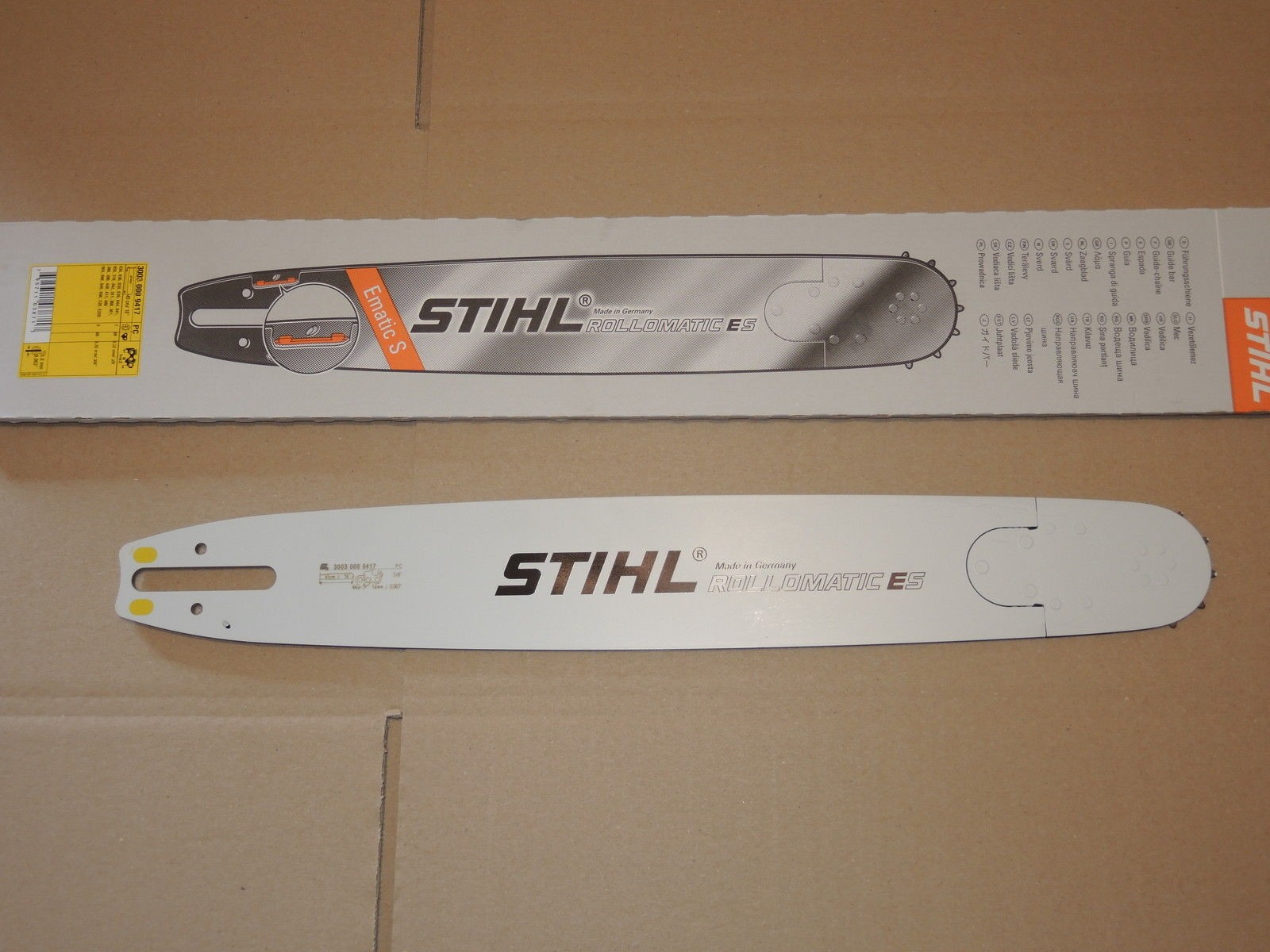40cm Führungsschiene 3//8 2 Ketten für Stihl 066 MS 660 guide bar chain