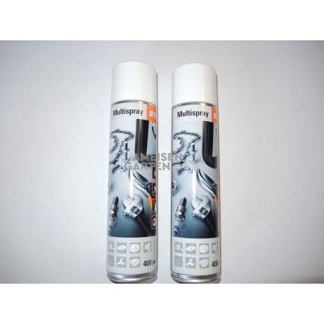 2x Stihl Multispray 400ml Reiniger + Schmiermittel + Korrosionsschutz